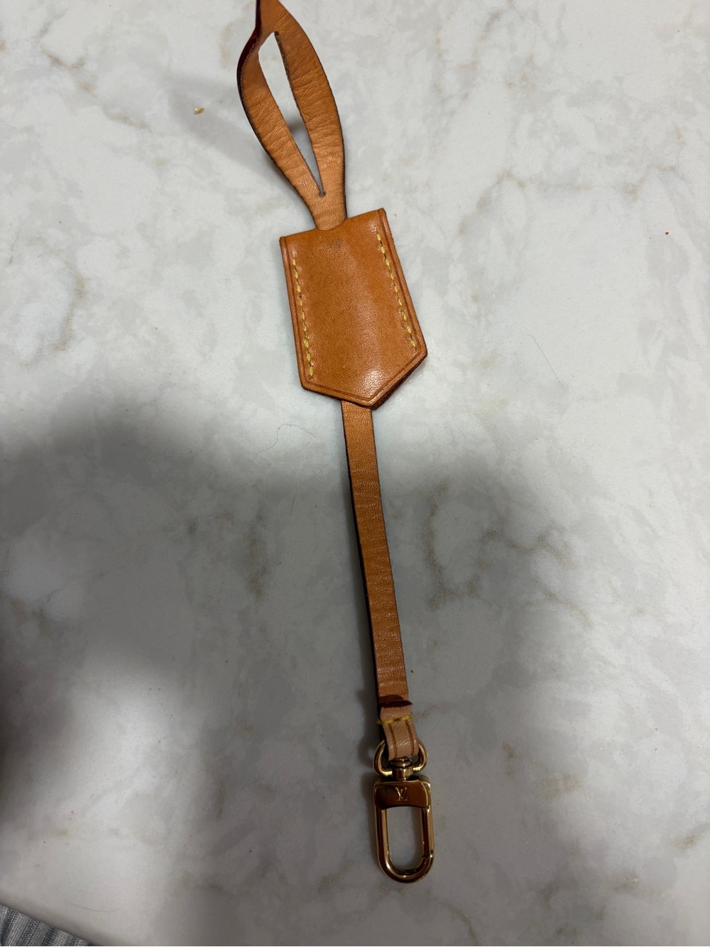 Vachetta Leather Key Bell/ Key Holder - Picture 4 of 5